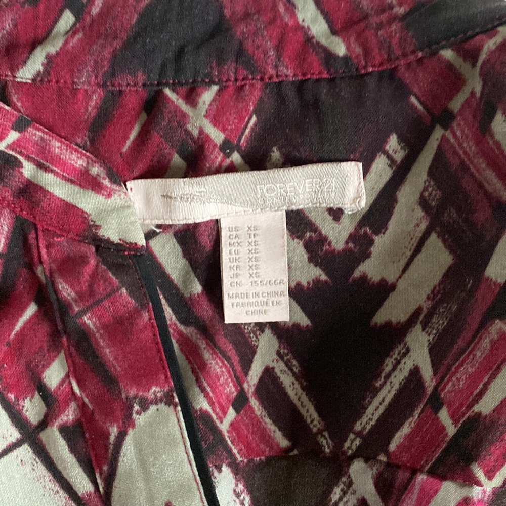 Printed Jewel Tone Belted Romper - Picture 7 of 7